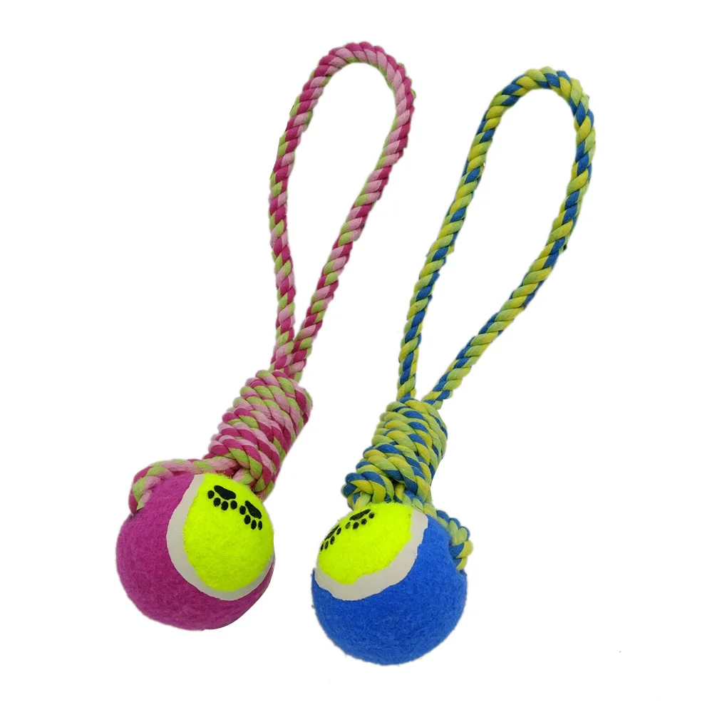 Funny Pet Dog Toys Puppy Cotton Rope Cotton Rope Lob Tennis Chewing Toy Teeth Supplies
Funny Pet Dog Toys Puppy Cotton Rope Cotton Rope Lob Tennis Chewing Toy Teeth Supplies