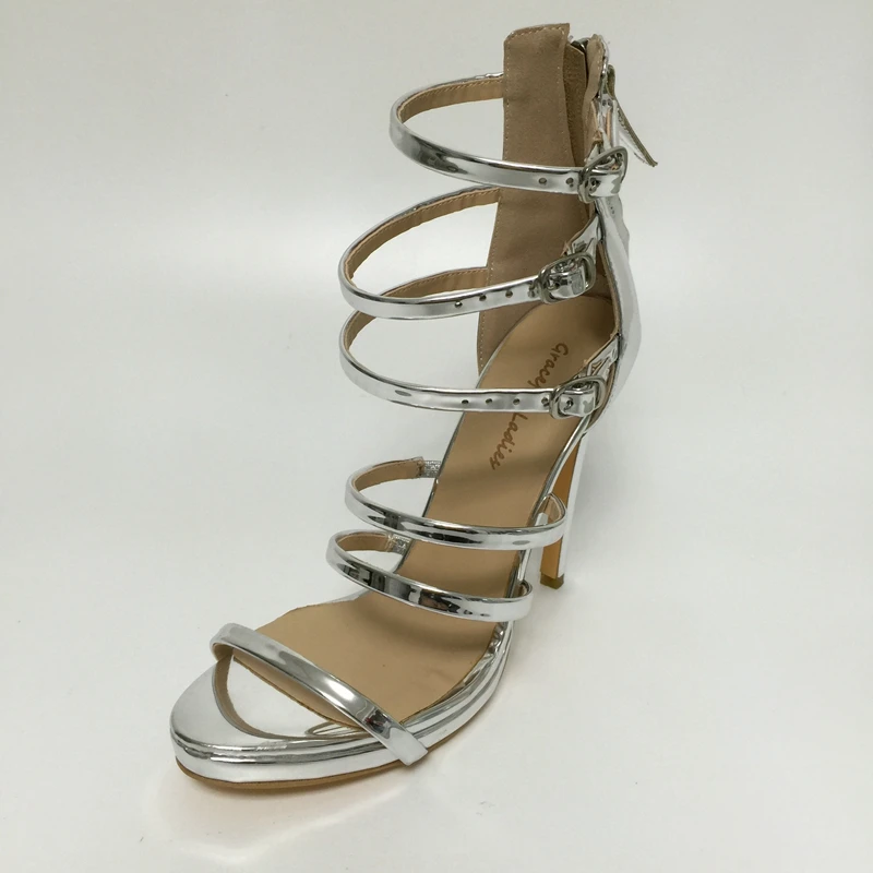 Silver Gladiator Sandal Women Celebrity Shoes Size 12 Heels Ladies Party Shoes Open Toe Sandalias Rasteiras Femininas Ol Shoes
Silver Gladiator Sandal Women Celebrity Shoes Size 12 Heels Ladies Party Shoes Open Toe Sandalias Rasteiras Femininas Ol Shoes