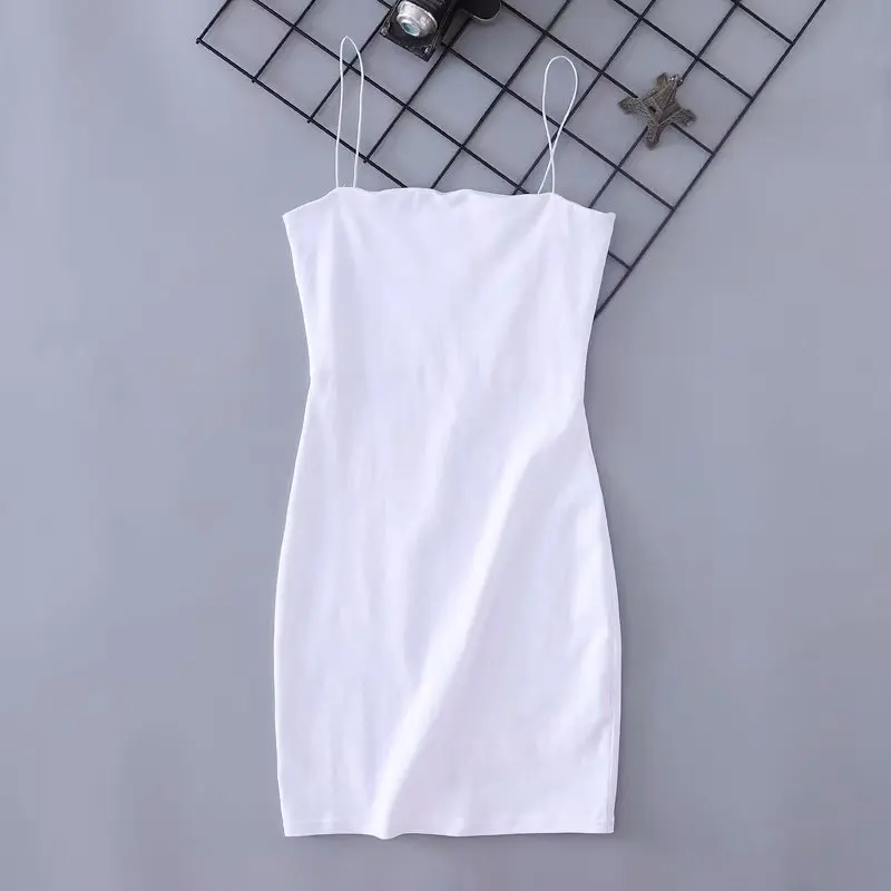 Fashion Women Sleeveless Solid Dress Sexy & Club Solid Sleeveless Straps Sling Casual Club Bodycon Mini Dress
Fashion Women Sleeveless Solid Dress Sexy & Club Solid Sleeveless Straps Sling Casual Club Bodycon Mini Dress