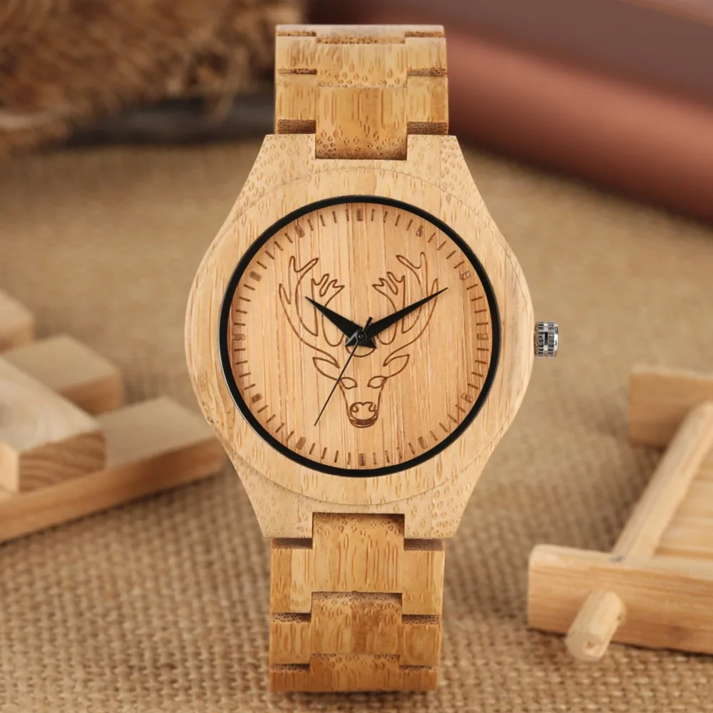 Bamboo Wooden Watch Quartz Watches Women Men Full Wood Wrist Watch Handmade Lightweight Timepieces Clock relojes para mujer
Bamboo Wooden Watch Quartz Watches Women Men Full Wood Wrist Watch Handmade Lightweight Timepieces Clock relojes para mujer