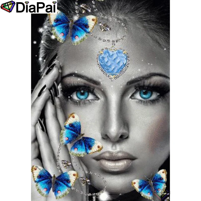 DIAPAI 100% Full Square/Round Drill 5D DIY Diamond Painting "Butterfly beauty" Diamond Embroidery Cross Stitch 3D Decor A18719
DIAPAI 100% Full Square/Round Drill 5D DIY Diamond Painting "Butterfly beauty" Diamond Embroidery Cross Stitch 3D Decor A18719