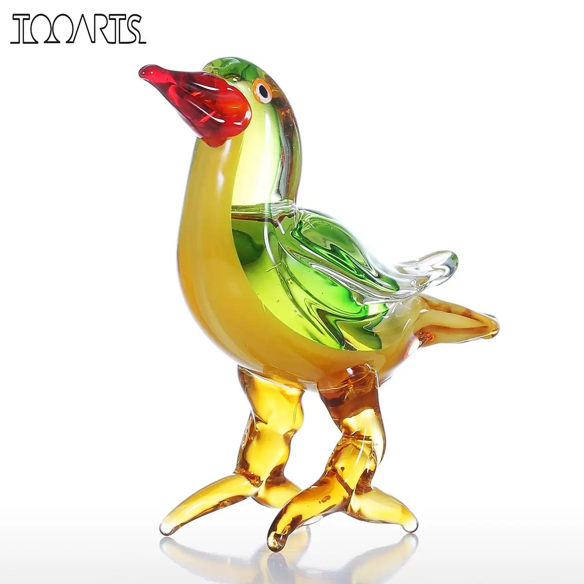Tooarts Red Beak Bird Glass Figurine Home Decor Animal Miniature Figurine Favor Gift Glass Craft For Home Decoration
Tooarts Red Beak Bird Glass Figurine Home Decor Animal Miniature Figurine Favor Gift Glass Craft For Home Decoration