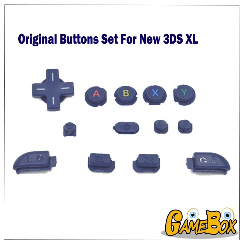 Набор кнопок для 3DS XL/LL оригинальные консоли с 13 цветами черный синий красный