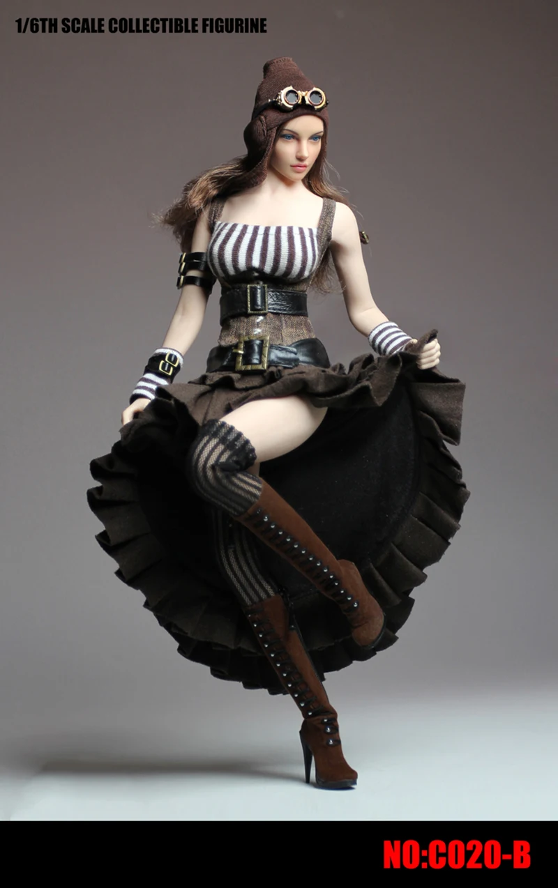 1/6 Scale C020 Girl Figure Clothes Female Steam Punk Style dress Suit Models for 12 inches Action Figure In stock
1/6 Scale C020 Girl Figure Clothes Female Steam Punk Style dress Suit Models for 12 inches Action Figure In stock