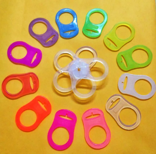 100pcs Transparent dummy rings BPA Free Silicone Baby Pacifier Holder Ring Napkin Adapter
100pcs Transparent dummy rings BPA Free Silicone Baby Pacifier Holder Ring Napkin Adapter
