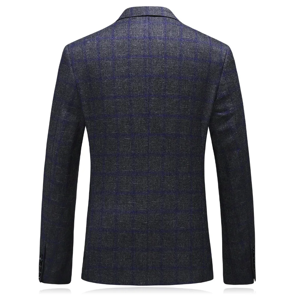 JZ CHIEF Mens Blazer Business Male Leisure Suits Slim Fit Casual Plaid Suit Jacket 2019 Slingle Breasted Blazer Jackets Elegant
JZ CHIEF Mens Blazer Business Male Leisure Suits Slim Fit Casual Plaid Suit Jacket 2019 Slingle Breasted Blazer Jackets Elegant