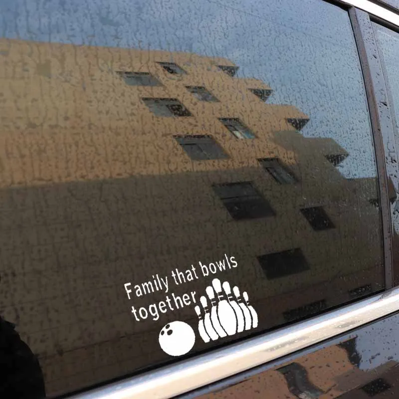 YJZT 13.2CM*9.4CM Family that bowls together Funny Vinyl Decal Car Sticker Black/Silver C3-2263
YJZT 13.2CM*9.4CM Family that bowls together Funny Vinyl Decal Car Sticker Black/Silver C3-2263
