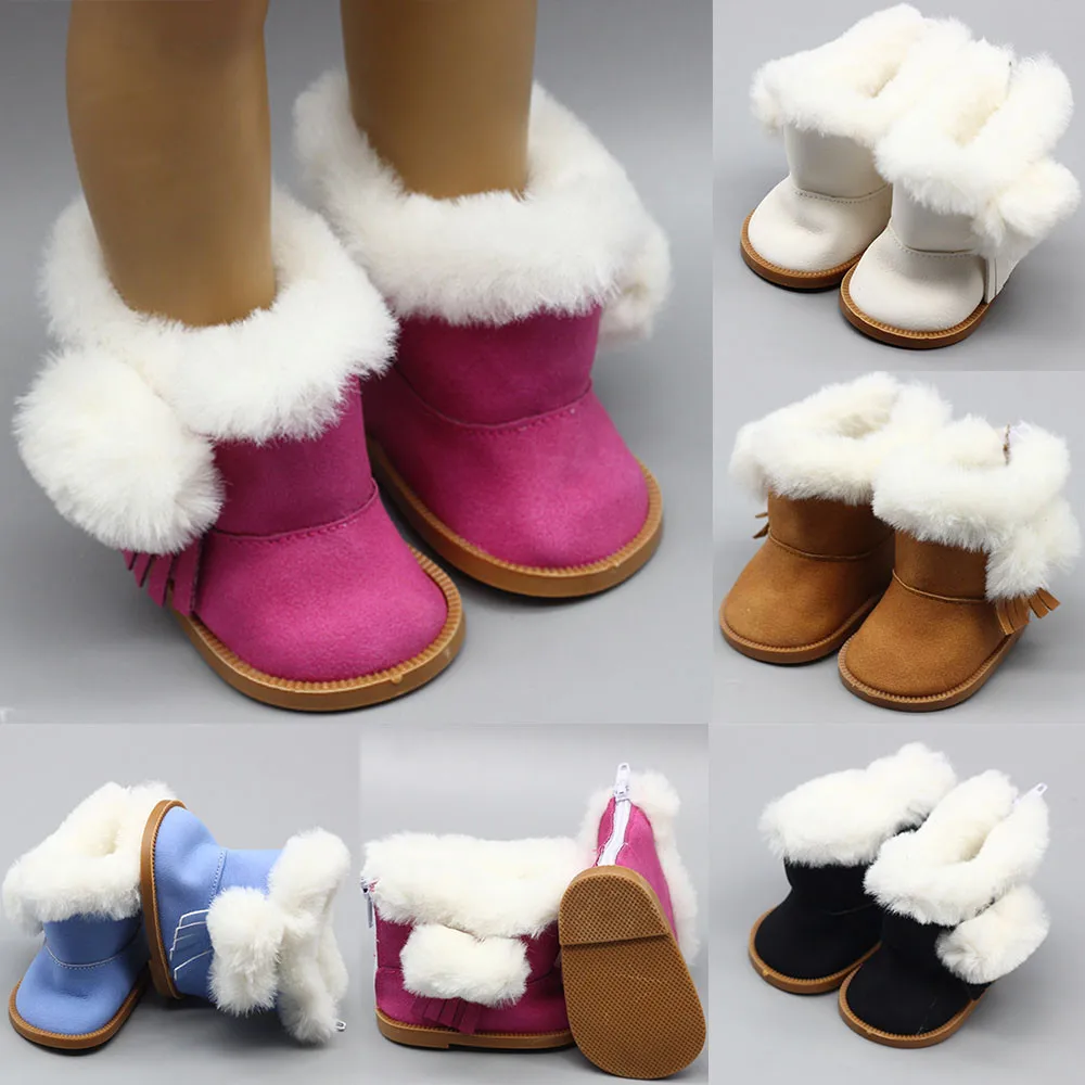 43cm Height Girls Dolls Snow Boots Shoes for 18" Doll Born Baby Doll Winter Chirstmas Shoes Doll Accessories 
43cm Height Girls Dolls Snow Boots Shoes for 18" Doll Born Baby Doll Winter Chirstmas Shoes Doll Accessories
