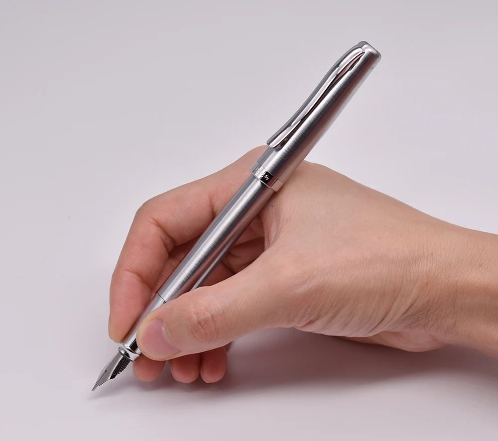 Duke 209 Stainless Steel Fountain Pen Blue/Black/Silver Ink Pen Iridium Medium Nib 0.7mm Writing Gift for Office Home School
Duke 209 Stainless Steel Fountain Pen Blue/Black/Silver Ink Pen Iridium Medium Nib 0.7mm Writing Gift for Office Home School