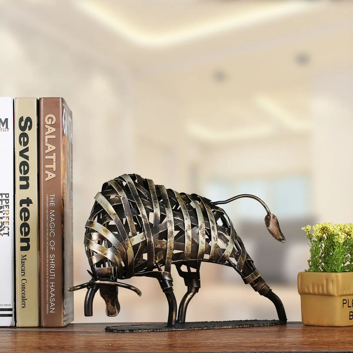 TOOARTS Metal Sculpture Iron Braided Cattle Home Furnishing Articles Handmade Crafts free shipping
TOOARTS Metal Sculpture Iron Braided Cattle Home Furnishing Articles Handmade Crafts free shipping