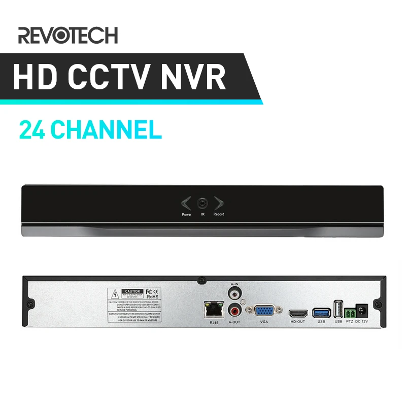 HD 1080P 24 канальный NVR H.264 сетевой видеорегистратор HDMI CH CCTV Поддержка CMS ONVIF для IP