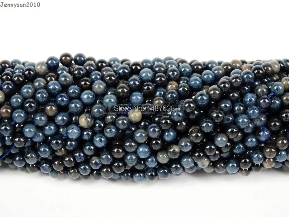 Natural Blue Tiger's Eye Gems Stones 2mm Smooth Round Spacer Loose Beads 15'' Strand for Jewelry Making Crafts 5 Strands/Pack
Natural Blue Tiger's Eye Gems Stones 2mm Smooth Round Spacer Loose Beads 15'' Strand for Jewelry Making Crafts 5 Strands/Pack