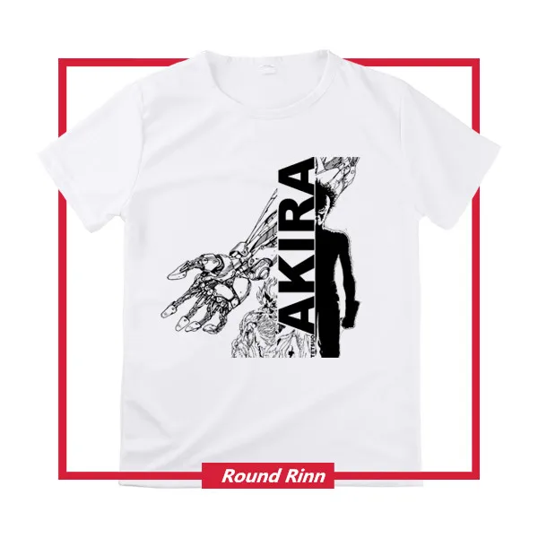 1988 Film Otomo Katsuhiro Akira Shotaro Kaneda Tetsuo Shima Cosplay Printed Tee Shirt Anime Short Sleeve T-shirt
1988 Film Otomo Katsuhiro Akira Shotaro Kaneda Tetsuo Shima Cosplay Printed Tee Shirt Anime Short Sleeve T-shirt
