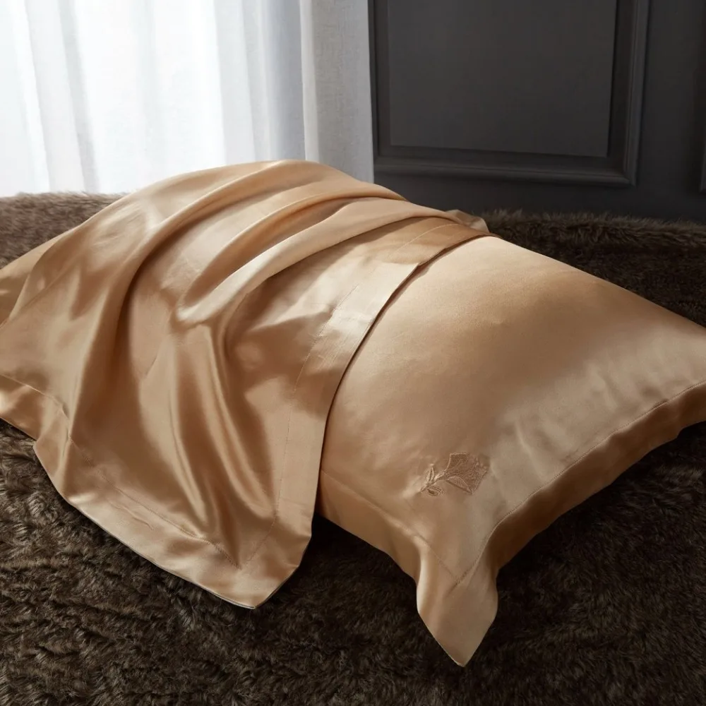 one Side 100% Mulberry Silk Pillowcases Rose embroidery Pure Silk Pillow Case Pillowcase for Healthy Sleep
one Side 100% Mulberry Silk Pillowcases Rose embroidery Pure Silk Pillow Case Pillowcase for Healthy Sleep