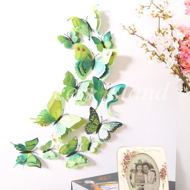 Green Butterflies Wall Sticker Wall Stickers Home Decor Kids Home Decoration Butterflies On The Wall Decoration 36pcs/lot
Green Butterflies Wall Sticker Wall Stickers Home Decor Kids Home Decoration Butterflies On The Wall Decoration 36pcs/lot