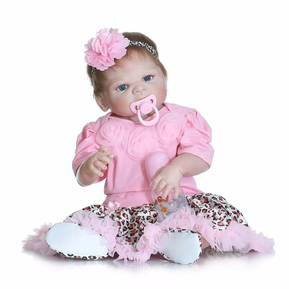 Full body silicone reborn dolls for girls toys gift 57cm realistic newborn baby Anatomically Correct bebe doll reborn bonecas
Full body silicone reborn dolls for girls toys gift 57cm realistic newborn baby Anatomically Correct bebe doll reborn bonecas