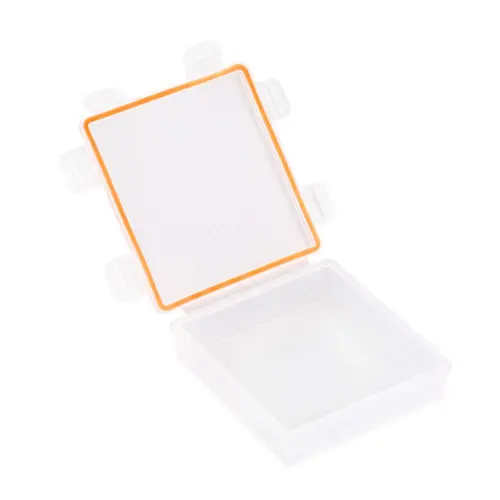 1Pcs Transparent Orange 4 Cell 18650 Battery Storage Boxes Case Container Waterproof Box Organizer | Дом и сад