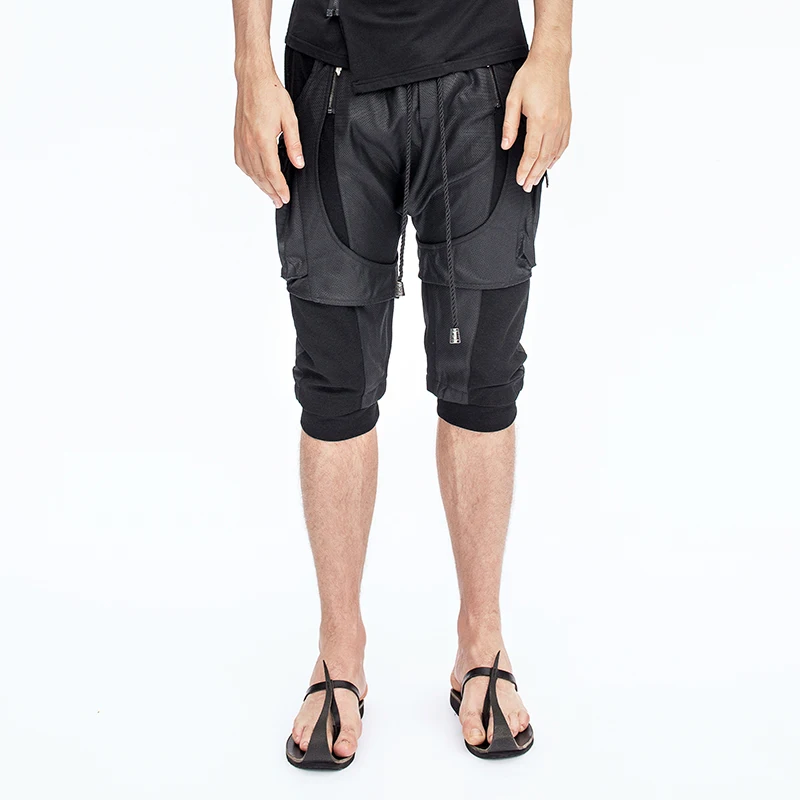 2017 Men's clothing Independent men's clothing spring and summer zipper patchwork casual shortsThe singer's clothing M-XXL
2017 Men's clothing Independent men's clothing spring and summer zipper patchwork casual shortsThe singer's clothing M-XXL
