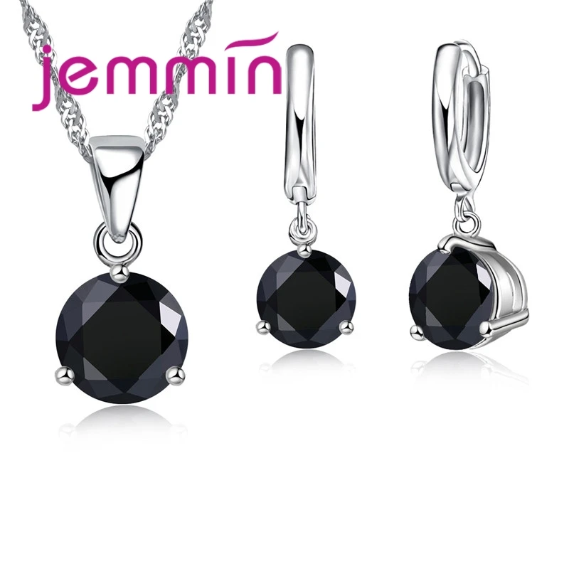 Fast Shipping 925 Sterling Silver Weddings/ Engagements Necklace Pendant Earrings Sets For Women Fashion Jewelry
Fast Shipping 925 Sterling Silver Weddings/ Engagements Necklace Pendant Earrings Sets For Women Fashion Jewelry