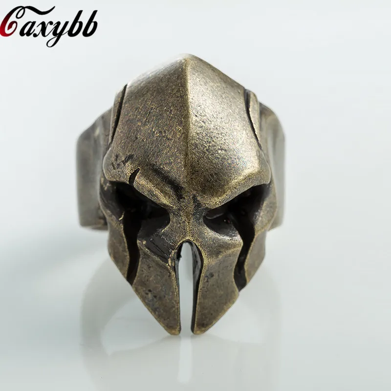316L Stainless steel Men's Gothic Biker Punk Vintage Ring Spartan Mask Helmet Nordic Pagan Viking Rings
316L Stainless steel Men's Gothic Biker Punk Vintage Ring Spartan Mask Helmet Nordic Pagan Viking Rings