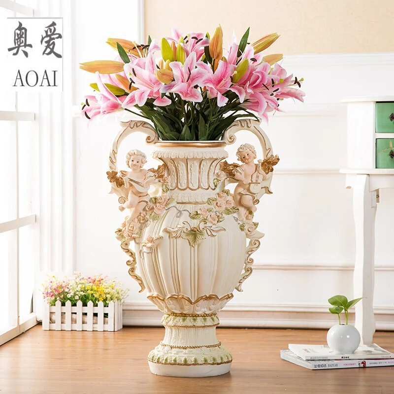 resin creative angel flowers vase pot vintage Fairy vase home decor crafts room decoration large floor vase resin figurines gift
resin creative angel flowers vase pot vintage Fairy vase home decor crafts room decoration large floor vase resin figurines gift