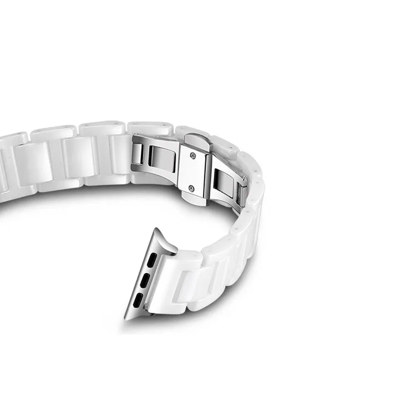 Ремешок керамический для Apple Watch Band сменный браслет iWatch Series 4 3 2 1 44 мм 40 42 38 |