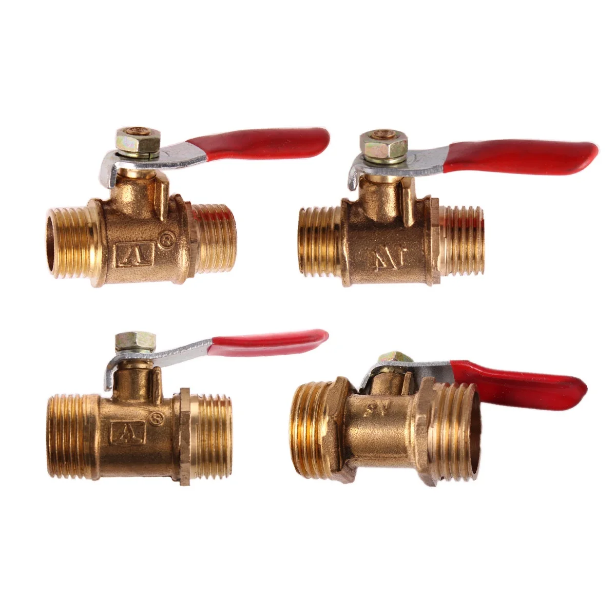 Brass Ball Valve 1/8" 1/4" 3/8" 1/2" Male to Male BSP Thread with Red Lever Handle Connector Joint Pipe Fitting Coupler Adapter
Brass Ball Valve 1/8" 1/4" 3/8" 1/2" Male to Male BSP Thread with Red Lever Handle Connector Joint Pipe Fitting Coupler Adapter