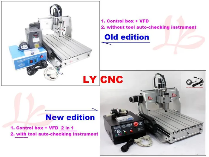 High precision 3axis cnc engraving machine 6040 800w water cooling spindle mach3 control work travel 380(X)mm*580(Y)mm*65(Z)mm
High precision 3axis cnc engraving machine 6040 800w water cooling spindle mach3 control work travel 380(X)mm*580(Y)mm*65(Z)mm