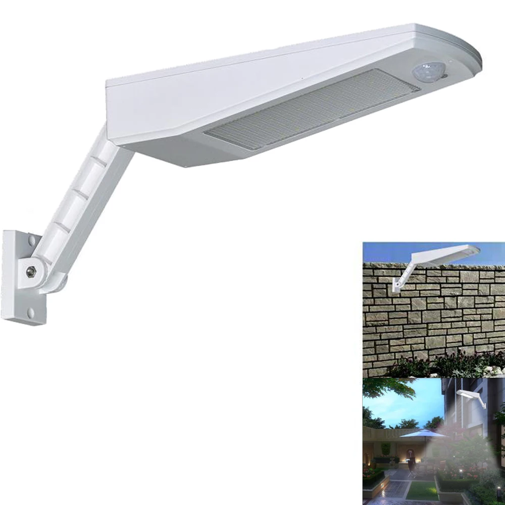 New 48 LED Outdoor Solar Light IP65 Waterproof Human Sensor Adjustable Angle Super Bright Landscape Garden Wall Lighting
New 48 LED Outdoor Solar Light IP65 Waterproof Human Sensor Adjustable Angle Super Bright Landscape Garden Wall Lighting
