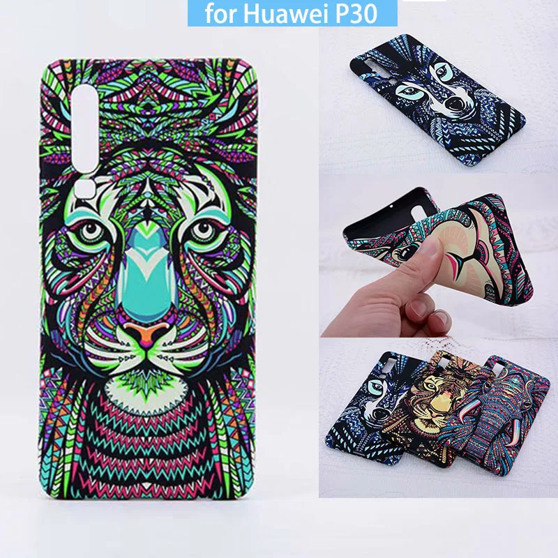 Фото Чехол LUXO для Huawei P30 Мягкий защитный чехол из ТПУ с рисунком леса короля Aztec