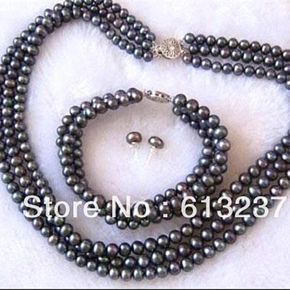Charms 3 rows 7-8mm beautiful black pearl round beads diy Necklace Bracelet Earring making MY4794
Charms 3 rows 7-8mm beautiful black pearl round beads diy Necklace Bracelet Earring making MY4794