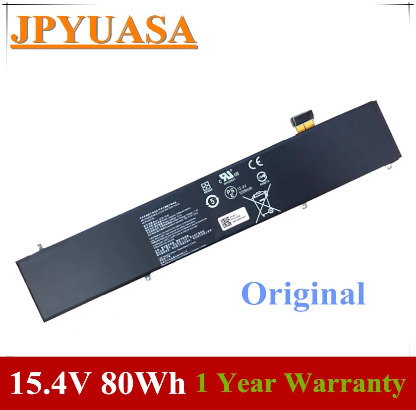 7XINbox 15.4V 5209mAh 80Wh RC30-0248 4ICP4/55/162 Laptop Battery For Razer Blade Stealth 15 RTX 2070 Max-Q LINGREN 15(i7 8750H)
7XINbox 15.4V 5209mAh 80Wh RC30-0248 4ICP4/55/162 Laptop Battery For Razer Blade Stealth 15 RTX 2070 Max-Q LINGREN 15(i7 8750H)
