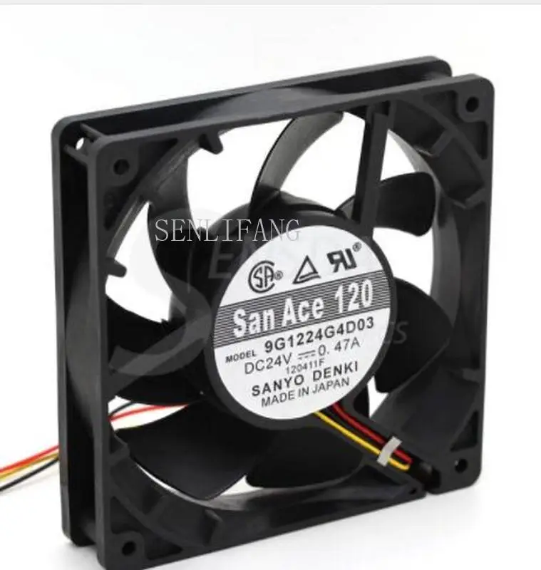 Free shipping Original 9G1224G4D03 12025 24V 120mm 12CM 0.47A 3P axial cooling fan
Free shipping Original 9G1224G4D03 12025 24V 120mm 12CM 0.47A 3P axial cooling fan