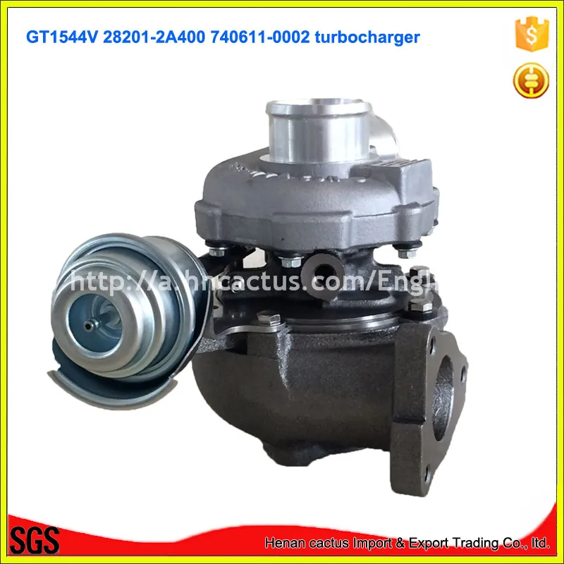 Турбокомпрессор GT1544V 740611-0002 28201-2A400 782403-5001S 740611-5002S turbo для HYUNDAI Matrix U1.5L D 102HP 1.5L Euro3
Турбокомпрессор GT1544V 740611-0002 28201-2A400 782403-5001S 740611-5002S turbo для HYUNDAI Matrix U1.5L D 102HP 1.5L Euro3