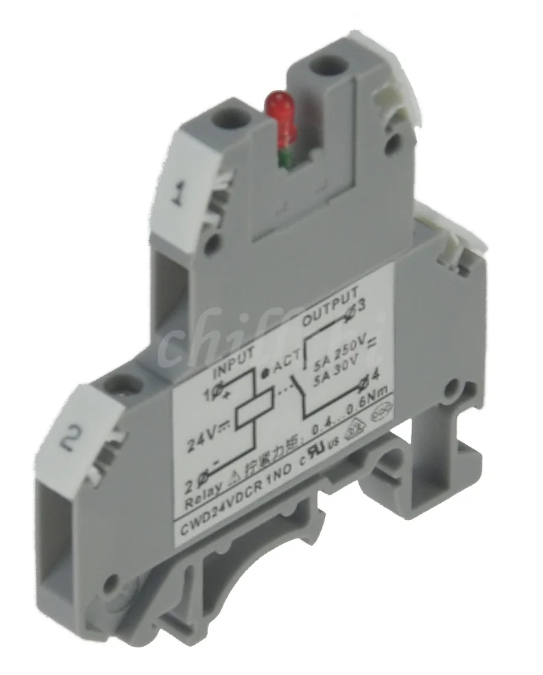 Ultra thin relay, 12V input, 1 groups of normally open output, 5A rail installation, with movement indication, PLC expansion
Ultra thin relay, 12V input, 1 groups of normally open output, 5A rail installation, with movement indication, PLC expansion