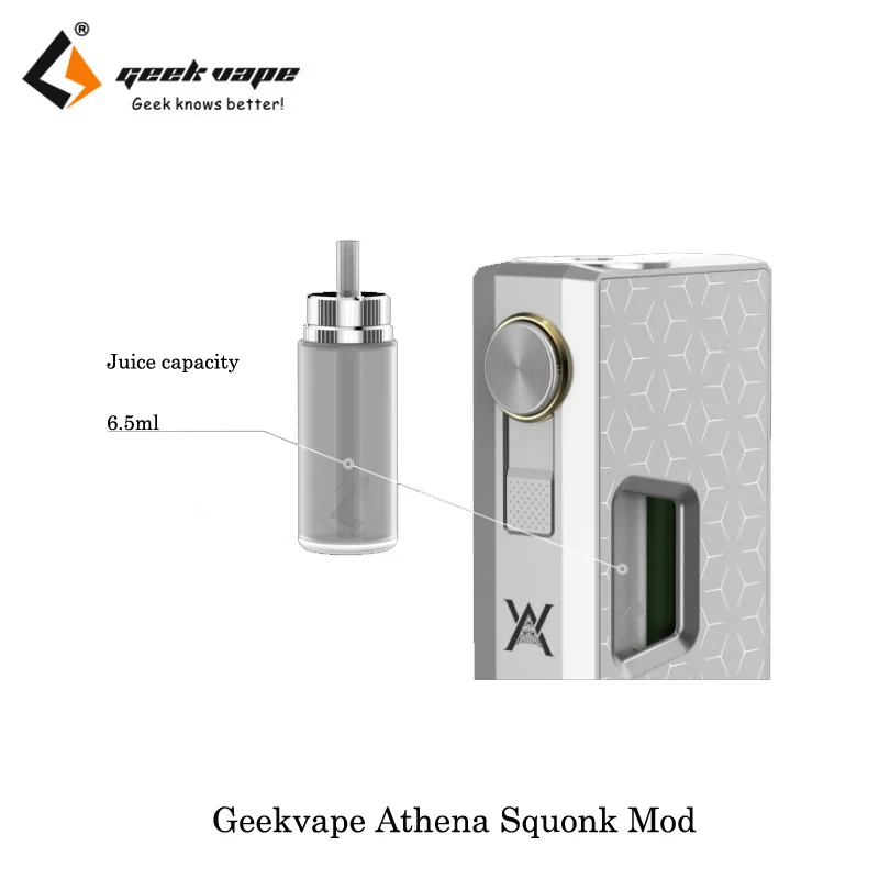 Распродажа Geekvape Athena Vape мод Squonk механический Bod с 510 мл бутылка распылитель на