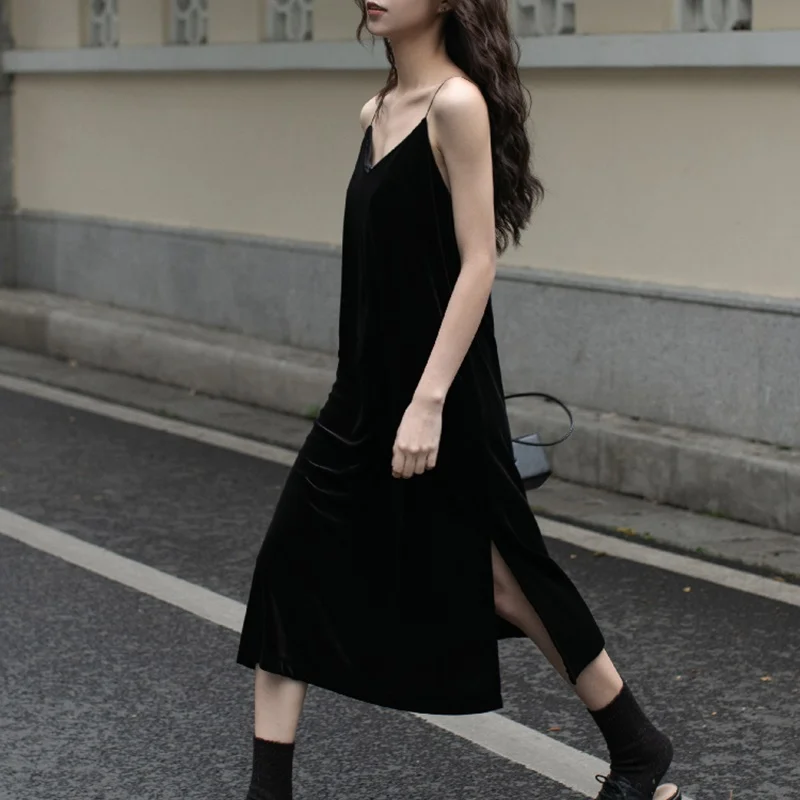Spaghetti Strap Dress Women Cotton Thin Sexy Long Dress Solid Black Dresses Summer 2019 Loose Casual Tank Dress DD1994
Spaghetti Strap Dress Women Cotton Thin Sexy Long Dress Solid Black Dresses Summer 2019 Loose Casual Tank Dress DD1994