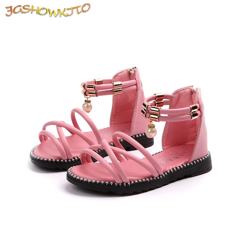 Girls Sandals Kids Gladiator Sandals Toddlers Baby Girl & Big Children Rome Sandals Pearl Pendant Soft Sweet Fashion Classic New
Girls Sandals Kids Gladiator Sandals Toddlers Baby Girl & Big Children Rome Sandals Pearl Pendant Soft Sweet Fashion Classic New