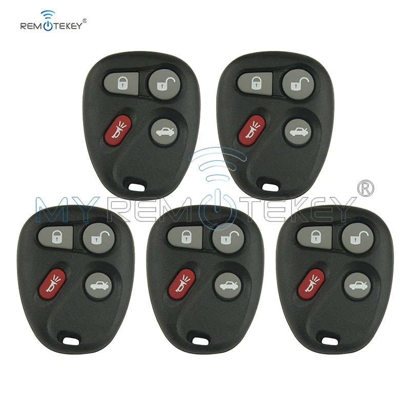 Remtekey 5pcs car key Fob Shell Case for Buick Cadillac Chevrolet Pontiac 4 Button
Remtekey 5pcs car key Fob Shell Case for Buick Cadillac Chevrolet Pontiac 4 Button