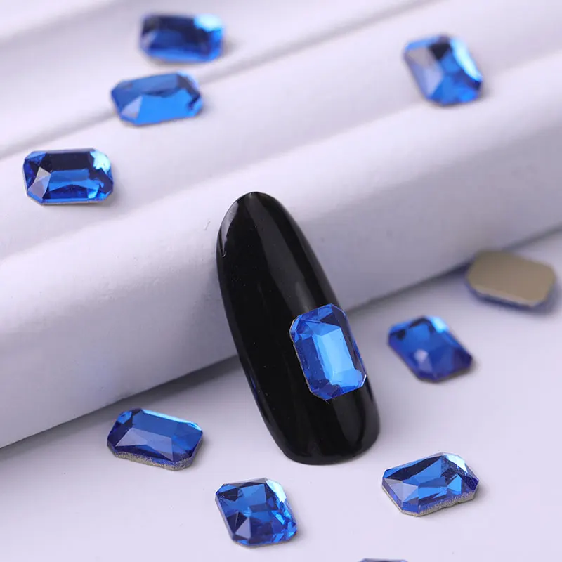 10 pieces of new manicure water drill rectangular flat back crystal shining 3D water drill gemstone manicure art ornaments
10 pieces of new manicure water drill rectangular flat back crystal shining 3D water drill gemstone manicure art ornaments