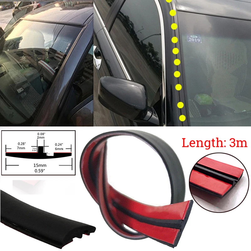 Waterproof Sealed Strip Trim 10ft/3m Car Windshield Sunroof Triangular Window B-type design high quality suitable for cars
Waterproof Sealed Strip Trim 10ft/3m Car Windshield Sunroof Triangular Window B-type design high quality suitable for cars