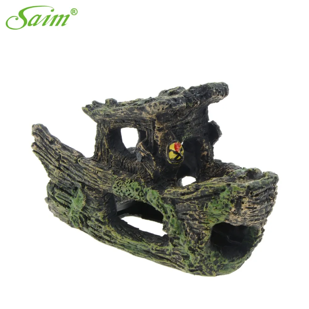 15CM*6CM*9CM New Beautiful Aquarium Ornament Wreck Sailing Boat Sunk Ship Destroyer Fish Tank Aquarium Decoration For Cute Fish
15CM*6CM*9CM New Beautiful Aquarium Ornament Wreck Sailing Boat Sunk Ship Destroyer Fish Tank Aquarium Decoration For Cute Fish