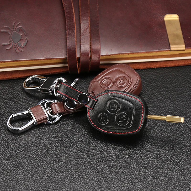 Special offer high quality Genuine Leather car key cover set protector accessories fit for Ford Focus remote 3 buttons key case
Special offer high quality Genuine Leather car key cover set protector accessories fit for Ford Focus remote 3 buttons key case