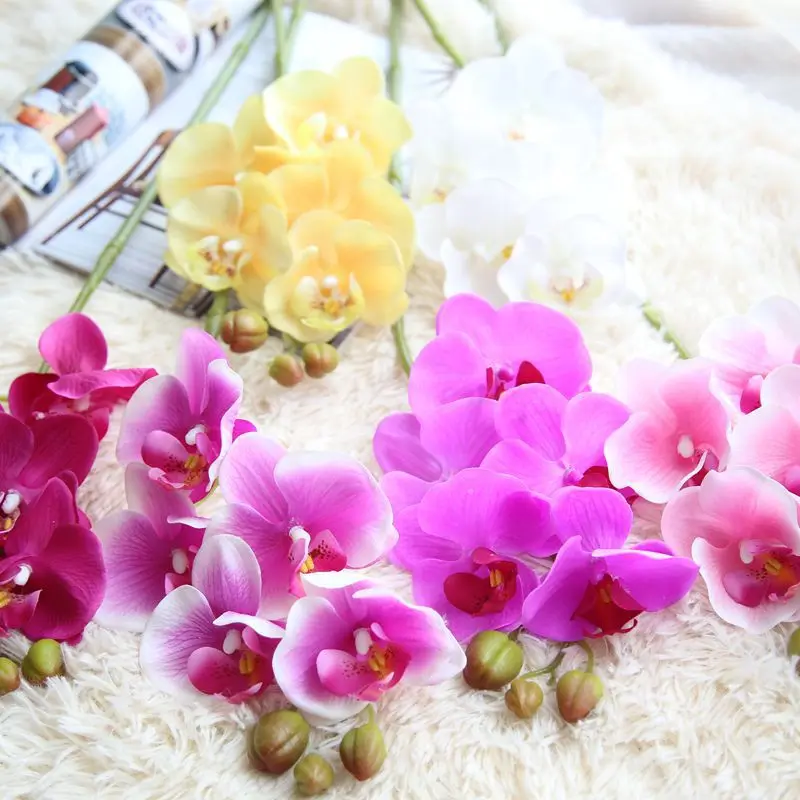 Artificial Flowers Orchid DIY Butterfly Orchid Silk Flower Bouquet Wedding Party Home Decoration
Artificial Flowers Orchid DIY Butterfly Orchid Silk Flower Bouquet Wedding Party Home Decoration