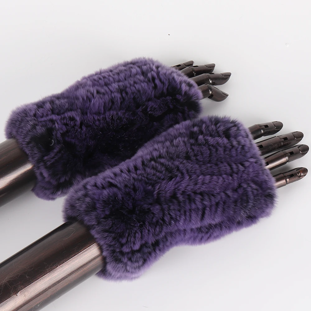 New Women 100% Real Genuine Knitted Rex Rabbit Fur Mittens Winter Warm Lady Real Fur Fingerless Gloves Handmade Knit Fur Mitten
New Women 100% Real Genuine Knitted Rex Rabbit Fur Mittens Winter Warm Lady Real Fur Fingerless Gloves Handmade Knit Fur Mitten