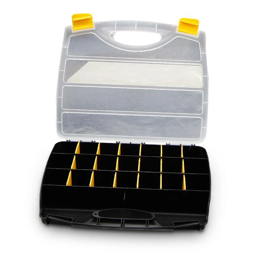 15/21 grids Portable parts box metal screw storage box hardware parts screwdriver repair vehicle hand tool
15/21 grids Portable parts box metal screw storage box hardware parts screwdriver repair vehicle hand tool