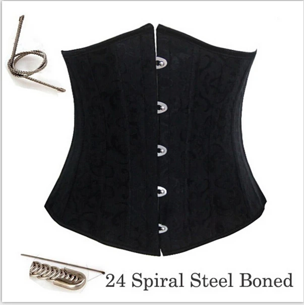 free shipping 24 Steel Boned Waist Train Cincher Brocade Waspie Underbust Corset Plus Size s-2xl 7055
free shipping 24 Steel Boned Waist Train Cincher Brocade Waspie Underbust Corset Plus Size s-2xl 7055