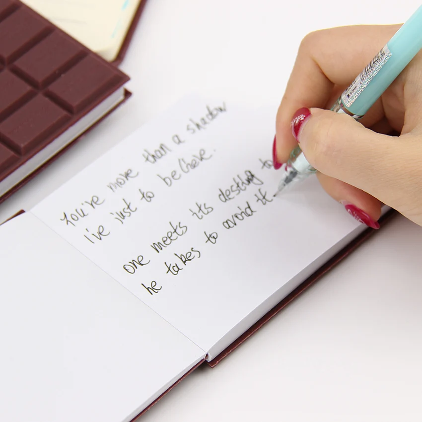 1 PC Best Promotion Convenient Stationery Notebook Chocolate Memo Pad DIY Cover Notepad School Gifts
1 PC Best Promotion Convenient Stationery Notebook Chocolate Memo Pad DIY Cover Notepad School Gifts