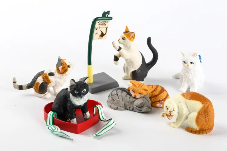Cat Figure Neargo Collection Kitty Simulation Kitten 10pcs/set Action Figure Model Toys
Cat Figure Neargo Collection Kitty Simulation Kitten 10pcs/set Action Figure Model Toys