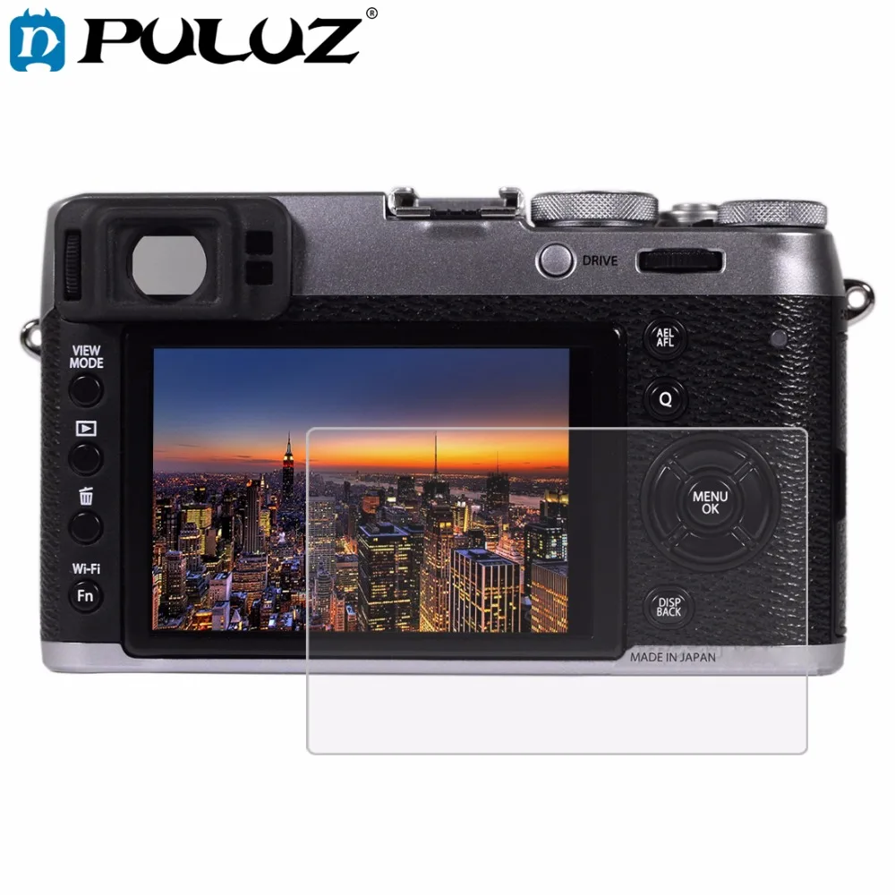 PULUZ LCD Guard Film Camera 2.5D 0.3mm Curved Edge 9H Surface Hardness Tempered Glass LCD Screen Protector for Fujifilm X-100T
PULUZ LCD Guard Film Camera 2.5D 0.3mm Curved Edge 9H Surface Hardness Tempered Glass LCD Screen Protector for Fujifilm X-100T